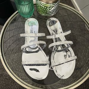 Jelly Rhinestone Slide